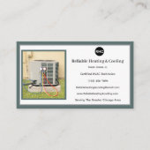 AC unit verwarming koeling HVAC Visitekaartje (Voorkant)