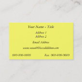 AC/Verwarmings/Solar~Appliance Contractor Bus. Kaa Visitekaartje (Achterkant)