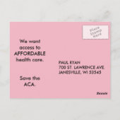 ACA BRIEFKAART (Achterkant)