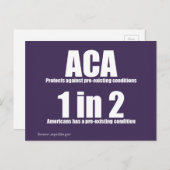 ACA Briefkaart Vooraf bestaande toestand (Voorkant / Achterkant)