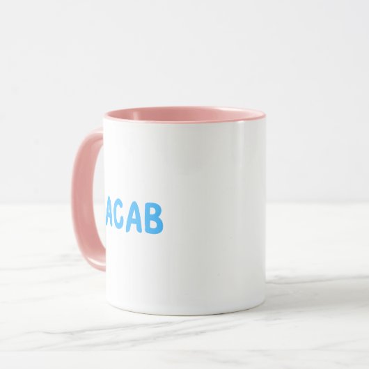 ACAB Mug Mok (Voorkant links)