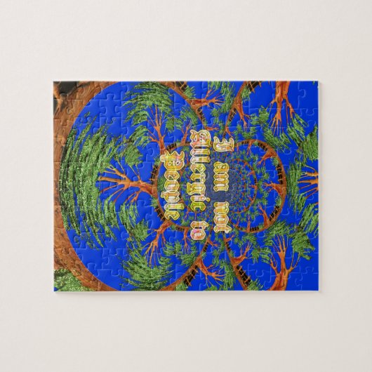 Acacia Alchemie: Ik ben niet allergisch voor kunst Legpuzzel (Horizontaal)