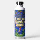 Acacia Alchemie: Ik ben niet allergisch voor kunst Waterfles (Links)