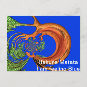 Acacia Circle Art Print Briefkaart