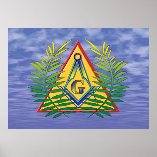 Acacia in de hemel poster (Voorkant)