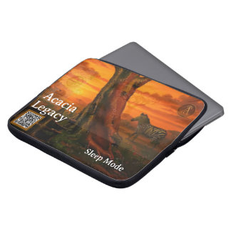 Acacia Legacy™: Golden Sunset | Heritage Slaap Mod Laptop Sleeve