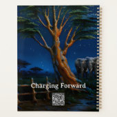 Acacia Legacy™: Midnight Elephant | Afrikaanse Mar Planner (Achterkant)