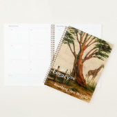 Acacia Legacy™: Minimal | Keniaanse Mara Giraffe S Planner (Display)