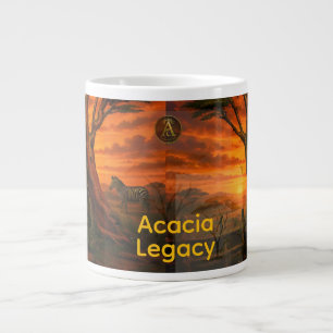 Acacia Legacy™ Sunset Horizon Luxe Wilde Dieren Grote Koffiekop