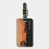 Acacia Sunset Bagagelabel (Voorkant verticaal)