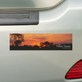 Acacia Sunset Bumpersticker (Op auto)