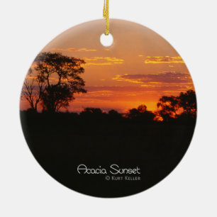 Acacia Sunset Keramisch Ornament