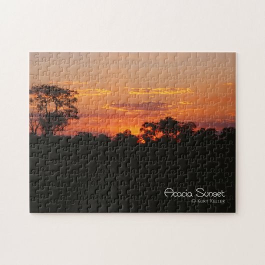 Acacia Sunset Legpuzzel (Horizontaal)