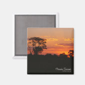 Acacia Sunset Magnet (Voorkant / Achterkant)