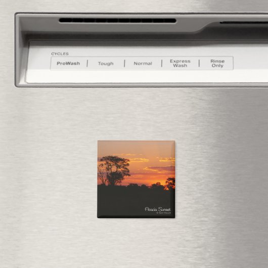 Acacia Sunset Magnet (Insitu (Vaatwasser))