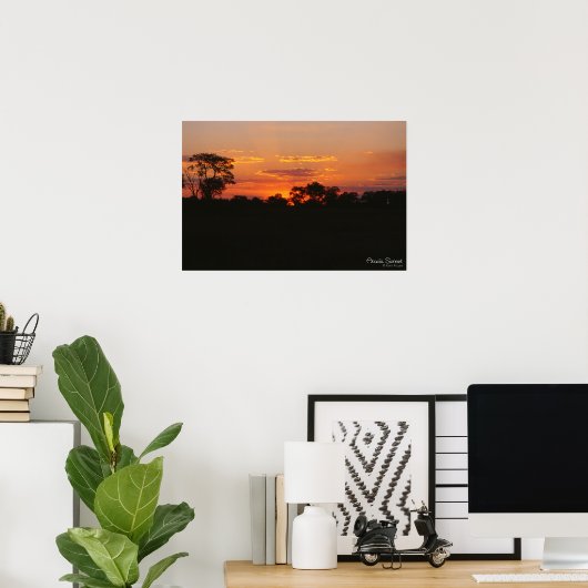 Acacia Sunset Print (Thuiskantoor)
