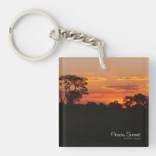 Acacia Sunset Sleutelhanger (voorkant)