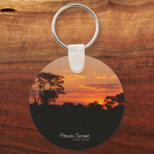 Acacia Sunset Sleutelhanger (Voorkant)
