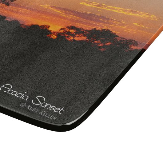 Acacia Sunset Snijplank (Hoek)