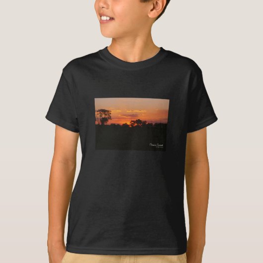 Acacia Sunset T-shirt (Voorkant)