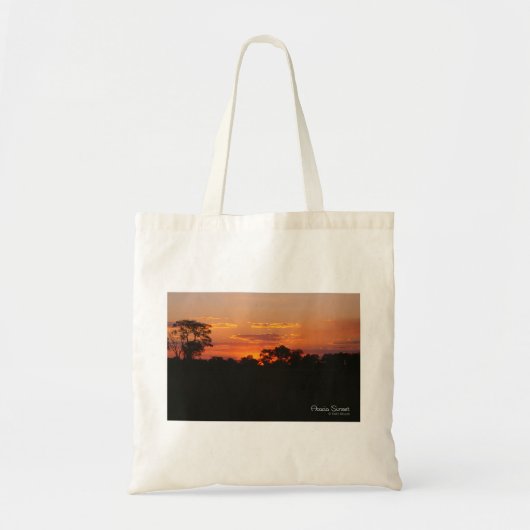 Acacia Sunset Tote Bag (Voorkant)