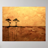 Acacia Tree 16 x 20 door Ben Walker Poster (Voorkant)