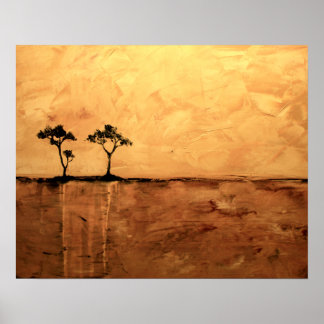 Acacia Tree 16 x 20 door Ben Walker Poster