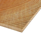 Acacia Tree Cross Section Glass Choping Board Snijplank (Hoek)