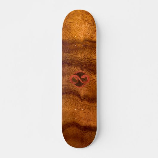 Acacia Wood Witch Deck Persoonlijk Skateboard (Voorkant)