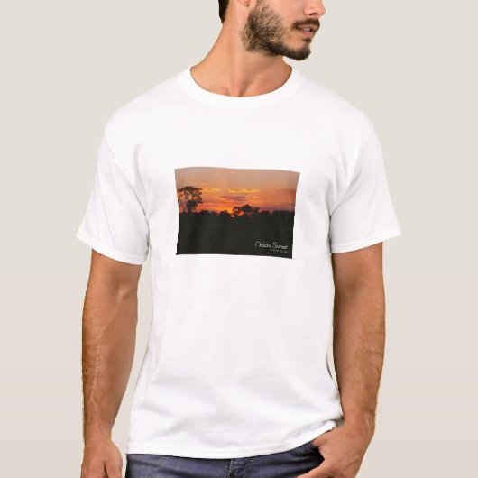 Acacia Zonsondergang T-shirt (Voorkant)