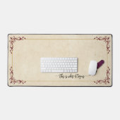 Academia Bourgondië Pen Autheur Bureaumat (Keyboard & Muis)