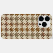  Academia Earth Toned Houndstooth Case-Mate iPhone Case (Achterkant (horizontaal))