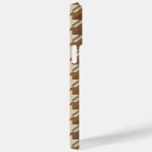 Academia Earth Toned Houndstooth Case-Mate iPhone Case (Achterkant / Rechts)