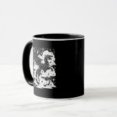 Academia Fantasy  Book Lover Bookish Goblincore Mok (Voorkant links)