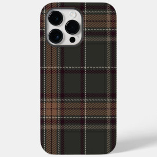 Academia Green Plaid iPhone 14 Pro Max Hoesje