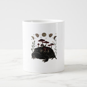 Academia Maan Hekserig Goblincore Esthetiek Kikker Grote Koffiekop