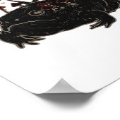 Academia Moon Witchy Goblincore Aesthetic Frog Cla Poster (Hoek)