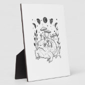Academia Moon Witchy Goblincore Aesthetic Frog Fotoplaat (Zijkant)