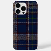 Academia Navy Blue Plaid Case-Mate iPhone Case (Achterkant)