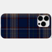 Academia Navy Blue Plaid Case-Mate iPhone Case (Achterkant (horizontaal))