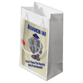 Academia Scroll Klein Cadeauzakje (Achterkant Gekanteld)