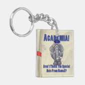 Academia Scroll Sleutelhanger (Voorkant Links)