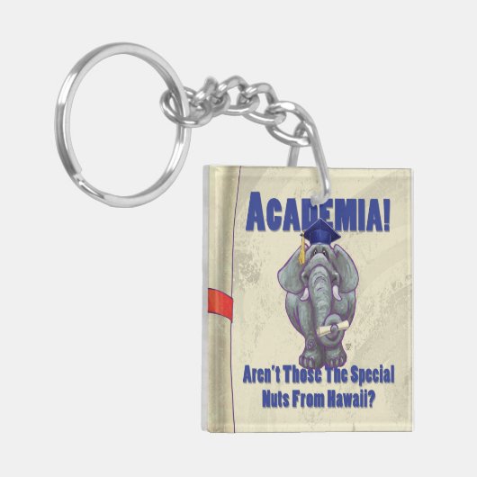 Academia Scroll Sleutelhanger (Voorkant Links)