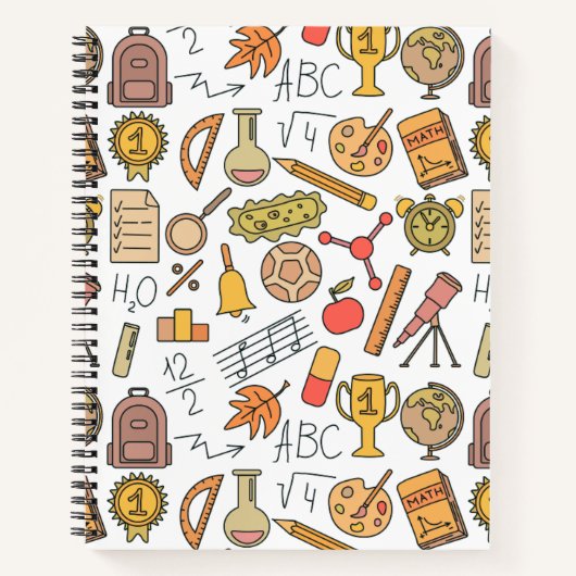 "Academic Adventures Notebook" Notitieboek (Voorkant)