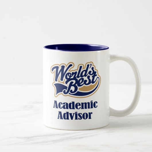 Academic Advisor Gift Tweekleurige Koffiemok (Rechts)