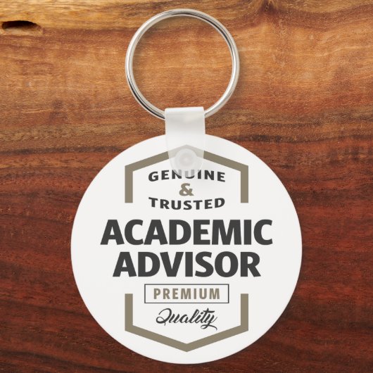 Academic Advisor-Logo Sleutelhanger (Voorkant)