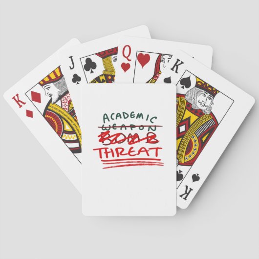 Academic Bomb Classic Pokerkaarten (Achterkant)