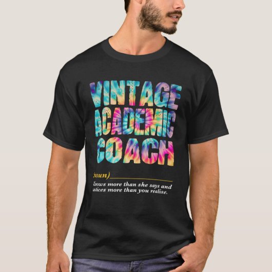 Academic Coach Appreciation Week Back to School  1 T-shirt (Voorkant)