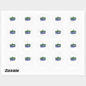 Academic Comeback Classic Ronde Sticker (Vel)