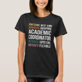 Academic Coordinator  Appreciation T-shirt (Voorkant)
